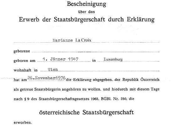 Erwerb der Staatsbrgerschaft durch Erklrung