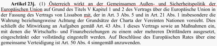 Bundesverfassung Art. 23j