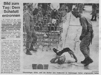 Türkei 1980, Verfahren gegen Kurden, Urteile Lebenslänglich, Artikel im KURIER