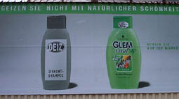 Markenkampagne 2005 - GLEM-Plakat