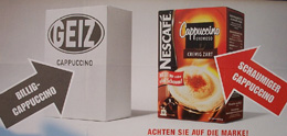 Markenkampagne 2006 - Nescafe Plakat