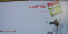 Markenkampagne 2008: PERSIL leicht erreichbar Bild: WEBSCHOOL