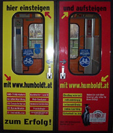 U4-Einstieg, Werbung fr Fernlehrinstitut HUMBOLDT
